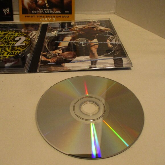 WWE WWF Falls Count Anywhere Wrestling Steve Austin 3 disc DVD Set - Picture 4 of 6